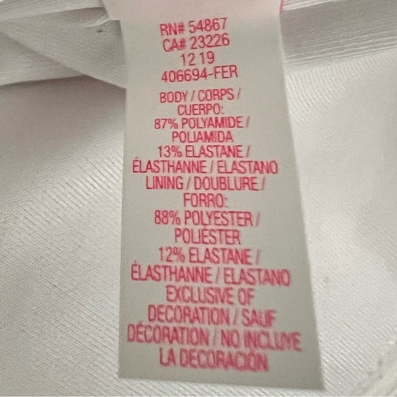 Victoria’s Secret Leopard design cheetah bandeau bikini white brown black Sz M - Picture 7 of 7